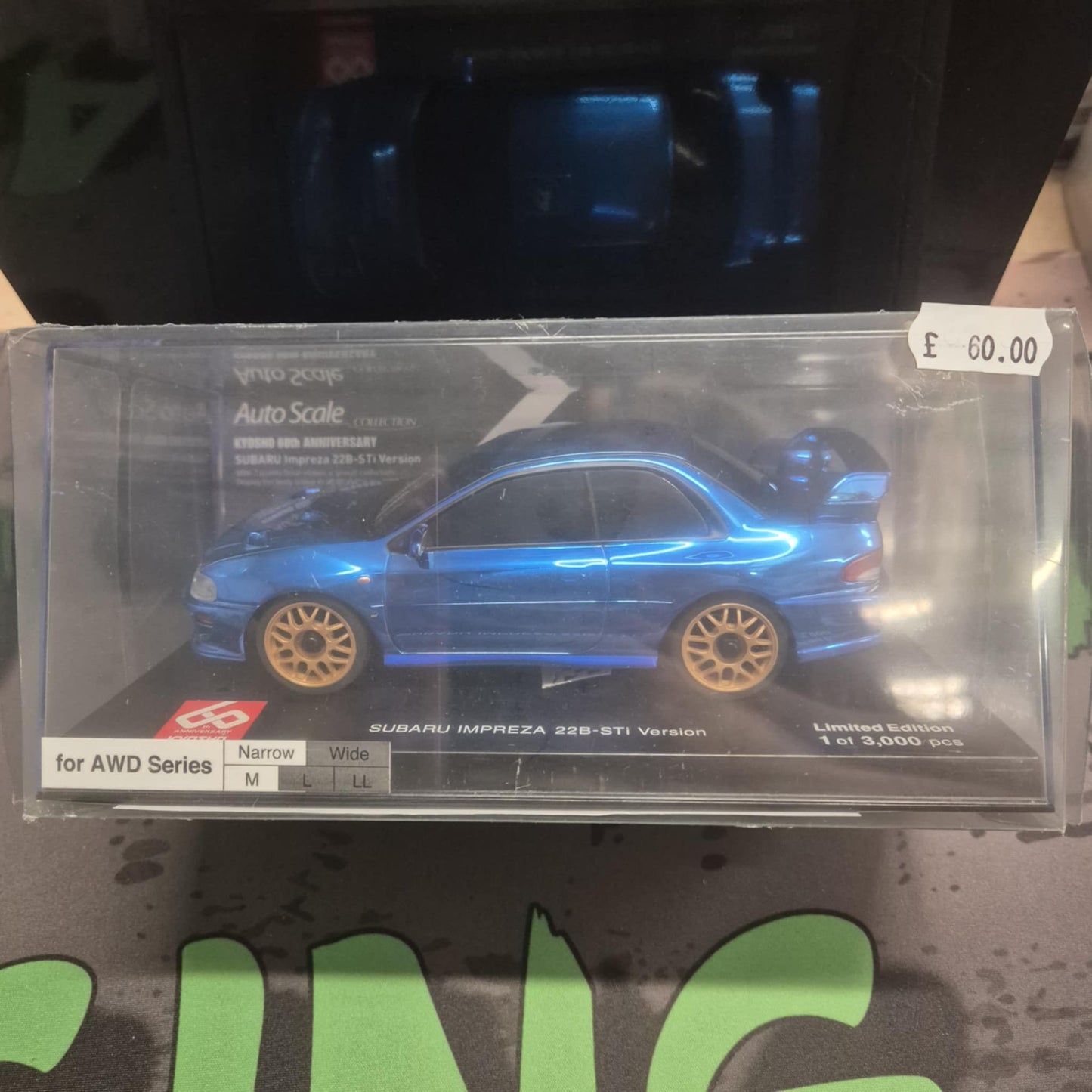 Koyosho - SUBARU Impreza 22B-STi Version (Chrome Blue)