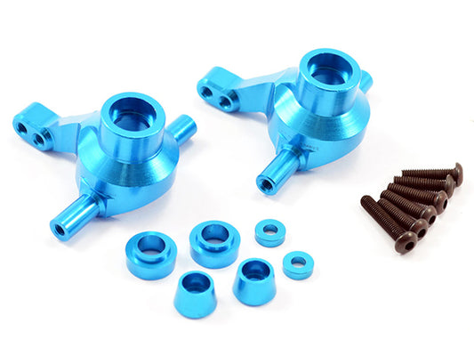 Fastrax Tamiya TT-02 Aluminium Front Steering Blocks (2)